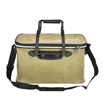 FMOPQ Lanzamiento 40 cm / 45 cm Bolsa de Pesca Plegable Cubo de Pesca Plegable al Aire Libre Bolsa de Pesca Estuche portátil para Acampar Senderismo B