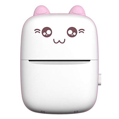 Leepesx Mini impresora de bolsillo para pregunta incorrecta Nota fotográfica Impresora portátil para estudiantes con impresión térmica