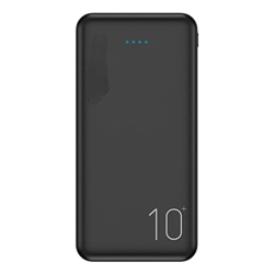 Power Bank Power Bank 10000mAh Cargador portátil para batería portátil LED Batería externa Recargable Banco de Batería Compatible PowerbankBlack características