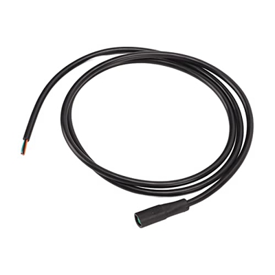 BuyWeek Cable de señal de Bicicleta Hembra de 5 Pines, Cable de Bicicleta eléctrica Extensión de Bicicleta 2A 250V Cable de señal de Bicicleta para mo