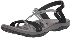 Skechers Reggae Slim Takes Two, Sandalias Mujer, Black, 38 EU características
