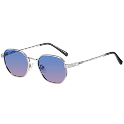 H HELMUT JUST Gafas de Sol para Mujer y Hombre Polarizadas Retro Hexagonales Pequeñas Lentes en oferta