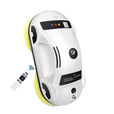 FONOBO Robot Limpiador de Ventanas, 3 métodos de Limpieza, Robot Limpiador de Ventanas Inteligente eléctrico con Control Remoto para Ventanas Exterior
