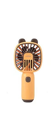 FMap Operado de 2 a 3 Horas, 2 Paquete, Tiene 1 Velocidad del Viento Ajustable,USB Ventilador portátil Recargable y portátil (Color : L)