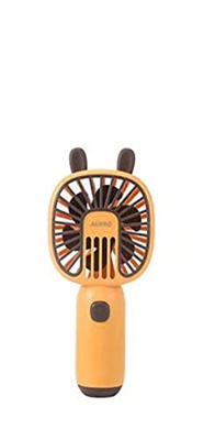 FMap Operado de 2 a 3 Horas, 2 Paquete, Tiene 1 Velocidad del Viento Ajustable,USB Ventilador portátil Recargable y portátil (Color : P)