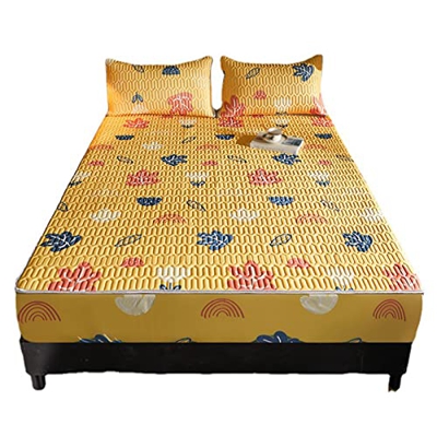 Almohadilla De Enfriamiento,manta De Seda Helada,colchón Fresco De Verano,juego De Absorción De Humedad Súper Suave,mantiene A Los Adultos,niños,bebés