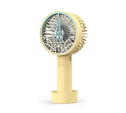 FMap Ventilador portátil de Mano, operado 2-3 Horas, 2 Paquetes, Tiene 3 Velocidad de Viento Ajustable,USB Recargable (Color : I) precio