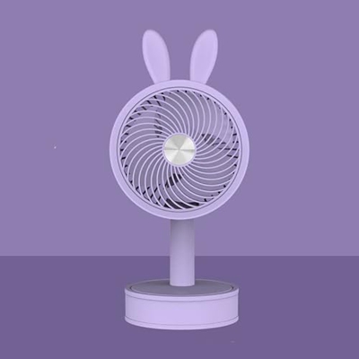 FMap Tener 3 Velocidad del Viento Ajustable,USB Ventilador portátil Recargable y portátil, operado 2-3 Horas, 2 Paquete (Color : M)