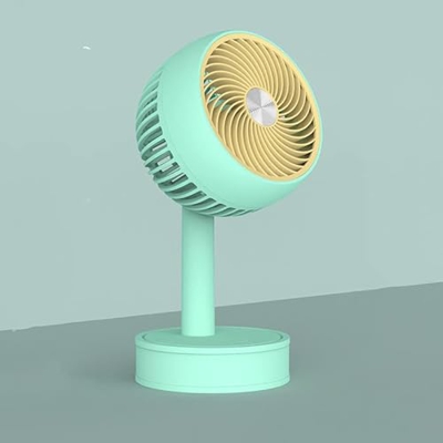 FMap Tener 3 Velocidad del Viento Ajustable,USB Ventilador portátil Recargable y portátil, operado 2-3 Horas, 2 Paquete (Color : T)