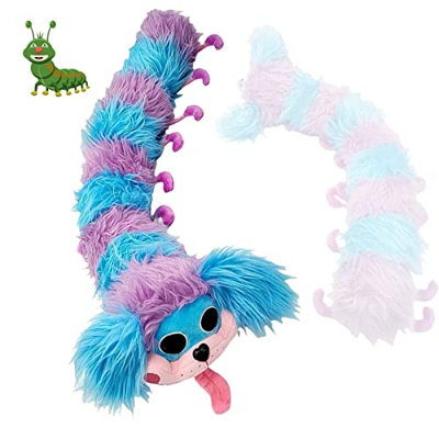 Goniome Poppy Playtime Plush, 24 "PJ aterpillar Plush Toy, Caterpillar Plush, Realistic Stuffed Plushies Doll, Soft Stuffed Pillow Doll, para niños Ad