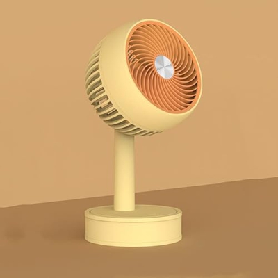 FMap Tener 3 Velocidad del Viento Ajustable,USB Ventilador portátil Recargable y portátil, operado 2-3 Horas, 2 Paquete (Color : P)