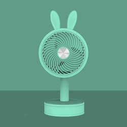 FMap Tener 3 Velocidad del Viento Ajustable,USB Ventilador portátil Recargable y portátil, operado 2-3 Horas, 2 Paquete (Color : K) precio