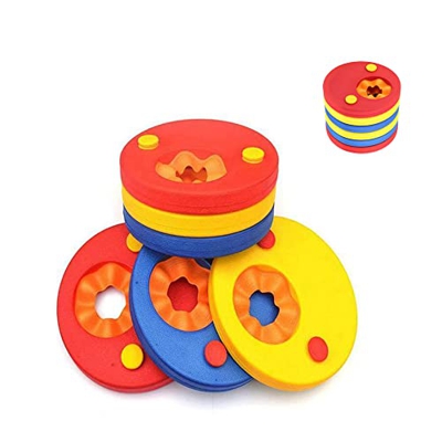 Manguitos Piscina Niña 2-6 Años,Flotador Bebe,Manguitos Natacion Niños,Discos Flotantes(6 Piezas)