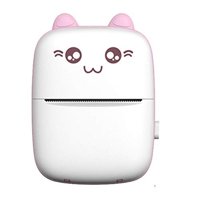 Mini impresora fotográfica, Impresora térmica inalámbrica de bolsillo BT para imprimir foto Memo Label List Journal Planner, compatible con Android iO