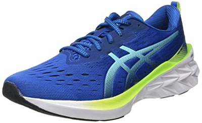 Asics Novablast 2, Road Running Shoe Hombre, Lake Drive/Ice Mint, 41.5 EU
