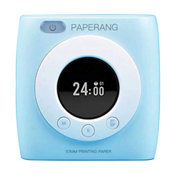 Impresora térmica de bolsillo, mini impresora inalámbrica de fotos Bluetooth, búsqueda de fotos, impresión incorrecta, reloj multifunción, reconocimie características