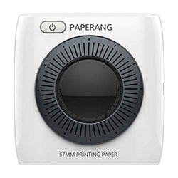 Impresora fotográfica de bolsillo, Impresora térmica, Impresora Bluetooth inalámbrica portátil, HD 300 dpi, Compatible con iOS y Android, para estudio en oferta