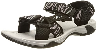 CMP Hamal Wmn Hiking Sandal, Sandalias Deportivas Mujer, Nero Pale Rose, 38 EU