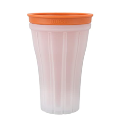Yctze Slushie Maker Cup, 150ml Gran Capacidad Magic Quick Frozen Smoothies Cup Drink Making with Cover Milk Shake Ice Cream Maker para el Verano(Naran precio