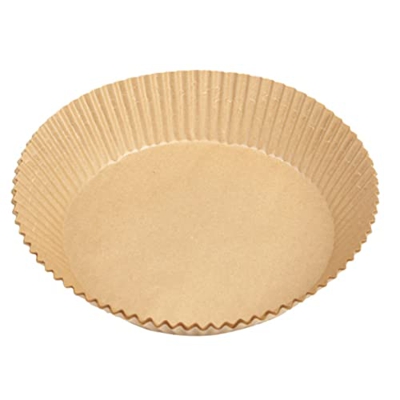 Sanfiyya Papel de pergamino freidora, Revestimiento de Papel freidora de Aire desechable Papel no comprobante de Aceite para Hornear 100pcs freidora d