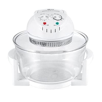 Freidora aire, horno compacto aceite 5 cuartos galón, control temperatura ajustable 6 en 1, temporizador 60 minutos apagado automático, recordatorio p