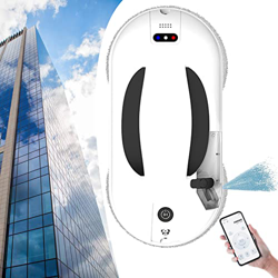 FONOBO Robot Limpiador de Ventanas con rociador de Agua automático ultrasónico, Aspirador de Ventanas con aplicación/Control Remoto, Robot de Limpieza precio