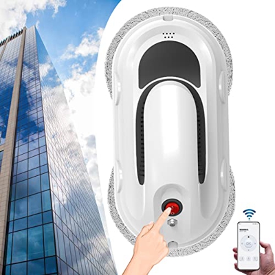 FONOBO Robot Limpiador de Ventanas Inteligente, robótico de Limpieza de Vidrio con aplicación y tecnología de Control Remoto para Ventanas de Gran Alt