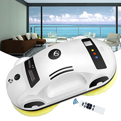 FONOBO Limpiador de Ventanas robótico Blanco, Robot de Limpieza de Ventanas eléctrico 5600Pa, Sistema de Seguridad, Control Remoto para Todas Las Supe en oferta