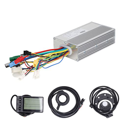 BuyWeek Juego de Controlador de Motor de Bicicleta eléctrica, DC 36V 48V Bicicleta eléctrica 30A Controlador S866 Kit de medidor de Pantalla para Moto precio