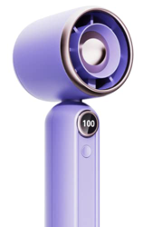 Pequeño Ventilador Portátil Mini Usb Recargable Silencioso Portátil Pequeño Ventilador De Alimentación Auxiliar Soplado Por El Viento Púrpura características