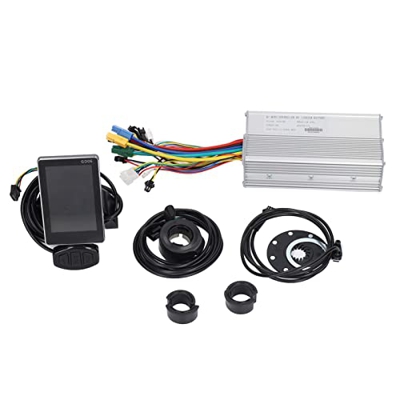 BuyWeek Kit de Controlador de Motor de Bicicleta eléctrica, Controlador de Velocidad de Motor de Bicicleta eléctrica GD06 Kit de conversión de Acelera
