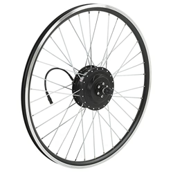 Keenso Kit de Rueda de Motor de Tracción Trasera de 48 V 500 W, Kit de Conversación de Bicicleta E para Bicicletas Eléctricas(26inch) precio