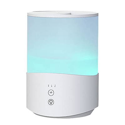 TBZZXC Difusor de Aroma de Aire ultrasónico eléctrico Difusores de aromaterapia de 2.5L Humidificadores de Niebla fría con luz Nocturna Humidificador 