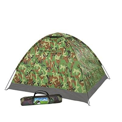 ZLZNX Tienda Campaña Tienda Campaña Camuflaje para 2-4 Personas Tienda para Mochileros Tienda Acampar Al Aire Libre Tienda Campaña para 4 Estaciones,2