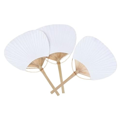 30 ventiladores blanco puro mango de bambú blanco caligrafía pintura en blanco grupo ventilador blanco verano mano ventilador características