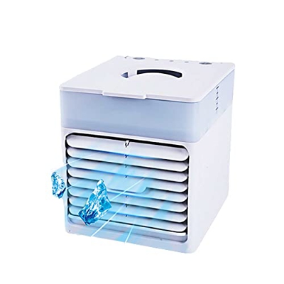 MAHWTF Ventilador de Aire Acondicionado portátil, acondicionadores de Aire móviles 3 en 1 Ventilador de refrigeración de Escritorio de Enfriador de Ai