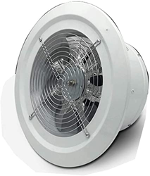 HANDIYA Ventilador de baño Ventilador De Escape Redondo 6"Baño De Ventilador De Escape Potente De Alta Velocidad/WC Ventilador De Pared De Tipo Ventan características