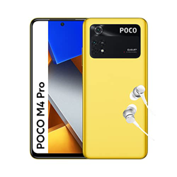 POCO M4 Pro Smartphone 8+256GB, 6.43 pulgadas 90Hz AMOLED DotDisplay, MediaTek Helio G96, 64MP Triple Camera, 5000mAh, Yellow, Versión ES en oferta