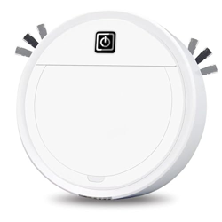 Cleaner 2-in-1 Vacuum and Mop 1200Pa High Suction 360° Intelligent Steering Ideal for Pet Hair Hard Floor and Carpet - White - 01 en oferta