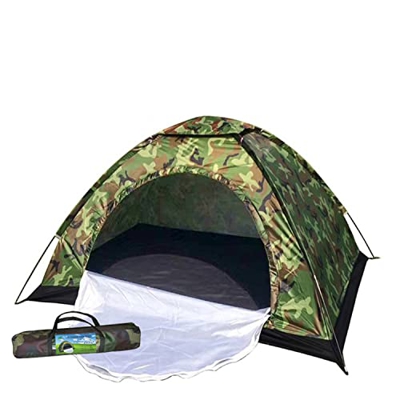 ZLZNX Carpa Cúpula Compacta para 2 Personas Carpa para Acampar Carpa Espesante A Prueba Lluvia Carpa para Acampar Picnic Carpa Doble para Exteriores