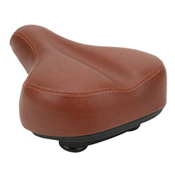 SANON Asiento de bicicleta Sillín de bicicleta PVC Amortiguación de choque Ciclismo Sillín espesar Ampliado Cojín de asiento de bicicleta para bicicle precio