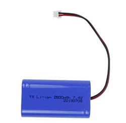 MUYJOY Paquete De Batería De Iones De Litio De 7.4v 2600mah 2200mah 3200mah 18650, Recargable para Instrumentación De Iluminación Led 7.4v2600mah precio