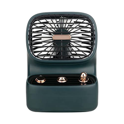 SmallDimple Mesa portátil Mini Ventilador Escritorio Aire Acondicionado Enfriador refrigeración Ventilador eléctrico Recargable USB sin aspas para Ofi características