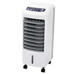 MAHWTF Aire Acondicionado portátil 3 en 1, Aire Acondicionado móvil, 3 velocidades de Ventilador con Tanque de Agua de 6 litros, Enfriador de Aire por características