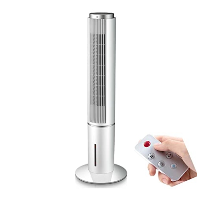 YYBD Aire Acondicionado con 3 Velocidades, Control Remoto con Temporizador De 12 H, Silencioso, Depósito De Agua De 3,5 L, Humidificador/purificador, 