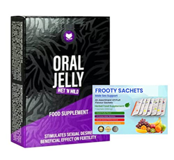 Ostrovit Oral Jelly Suplemento Frutal, 100mg Gel 7 Sabores, Sobres, Makagra precio