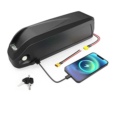 TGHY (almacén Local) Batería Bicicleta eléctrica de 52V/48V/36V con Cargador,para 250W-1500W E-Bike Batería de Iones de Litio para eléctrico, E-Bike B