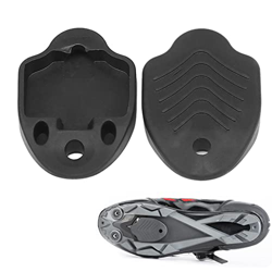 Pomrone 10 Pcs Cubierta de Cala para Bicicleta,Tacos para Pedales de Bicicleta - Fundas para calas de Bicicleta compatibles con Look Delta, Protector  características
