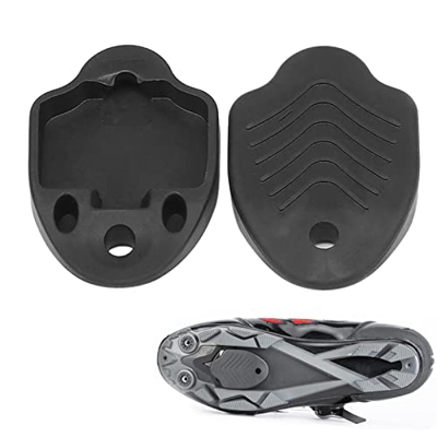 Pomrone 10 Pcs Cubierta de Cala para Bicicleta,Tacos para Pedales de Bicicleta - Fundas para calas de Bicicleta compatibles con Look Delta, Protector 