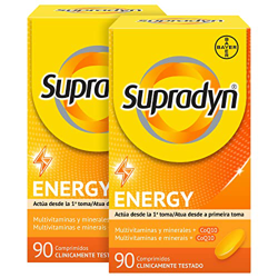 Supradyn Energy Multivitaminas para Todos con Vitaminas, Minerales y Coenzima Q10, Ayuda a Activar y Mantener tu Energía y Reducir el Cansancio, Forma precio